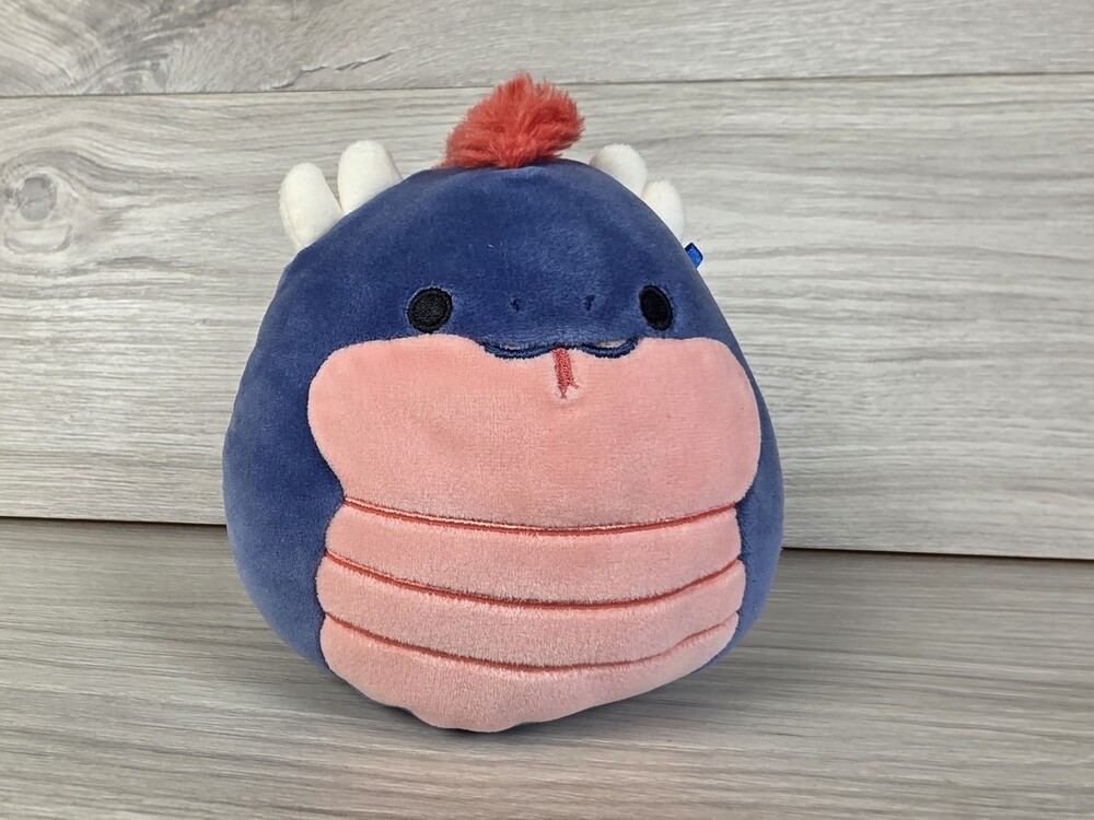 Squishmallows Fantasy Creature Plush Blue Pink Cian Basilisk 7" SU24
